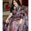 Exclusive Pure Satin Silk Saree Online India 07