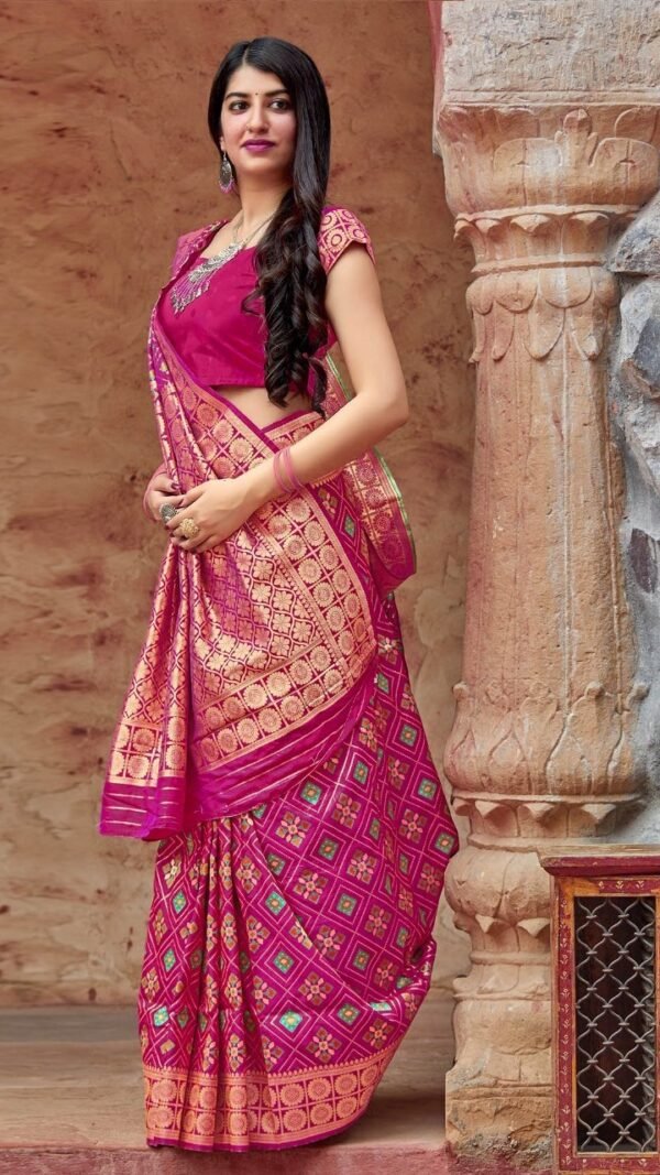 Kanchipuram Silk Butta Saree 01