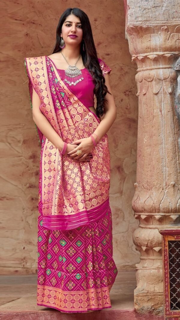 Kanchipuram Silk Butta Saree 01