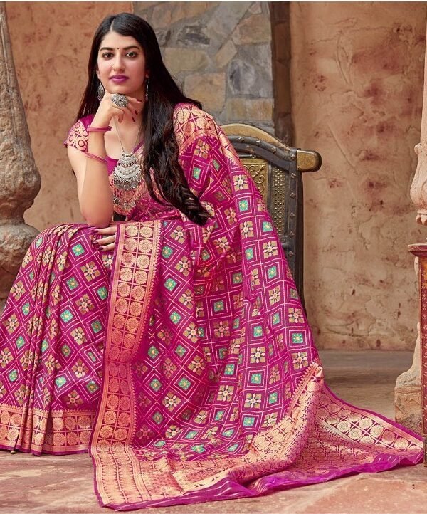 Kanchipuram Silk Butta Saree 01