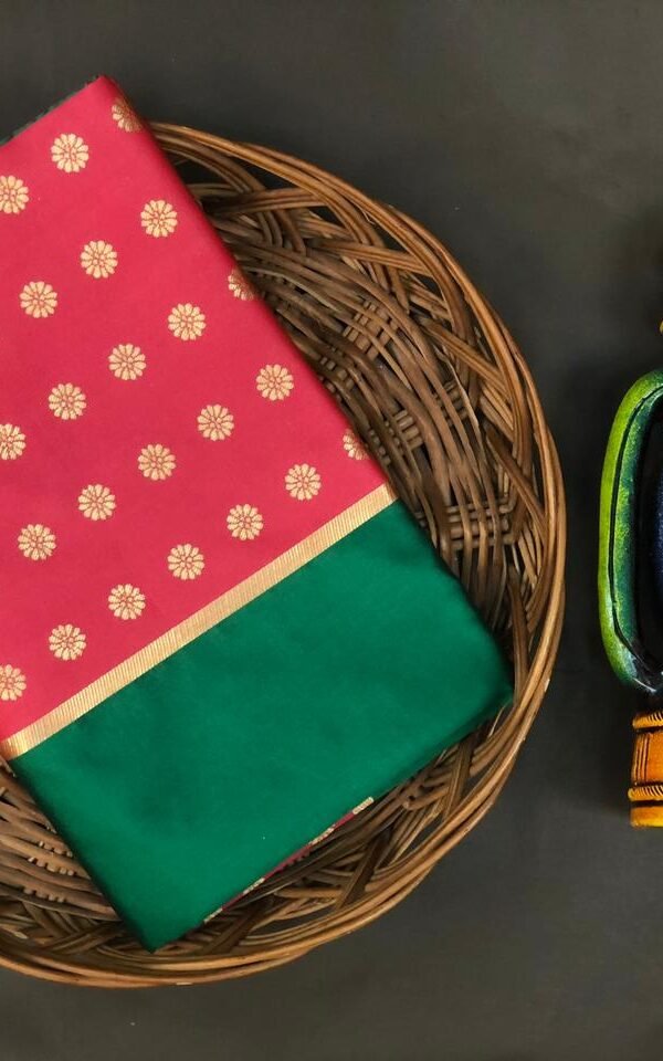 Soft Lichi Silk Saree Jacquard 01