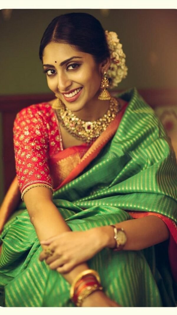 Soft Lichi Silk Saree Jacquard 01