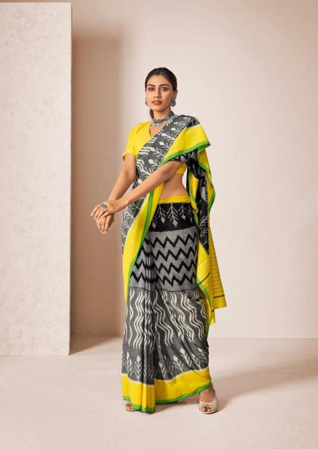 Exclusive Mul Mul Cotton Handloom Print Saree 05