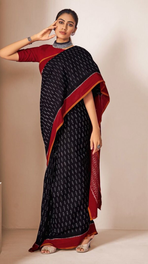 Exclusive Mul Mul Cotton Handloom Print Saree 01