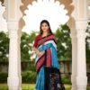 Exclusive Mul Mul Cotton Handloom Print Saree 15