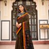 Exclusive Mul Mul Cotton Handloom Print Saree 20