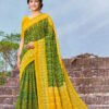 Exclusive Mul Mul Cotton Handloom Print Saree 24