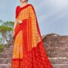 Exclusive Mul Mul Cotton Handloom Print Saree 25
