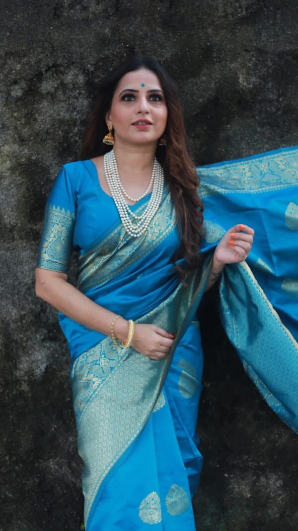 Exclusive Soft Lichi Silk Saree Online 01