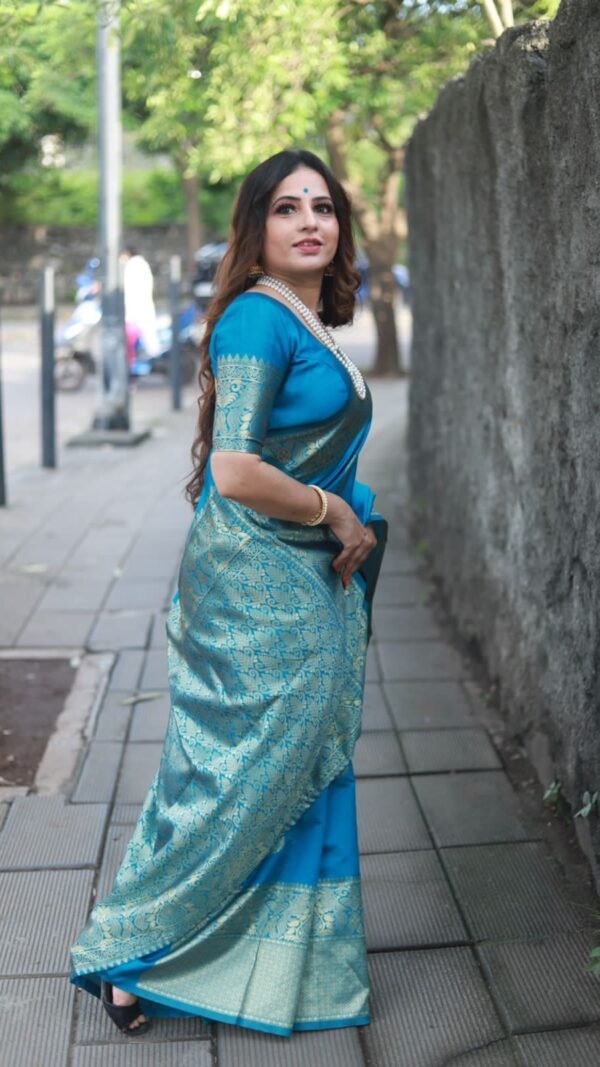 Exclusive Soft Lichi Silk Saree Online 01