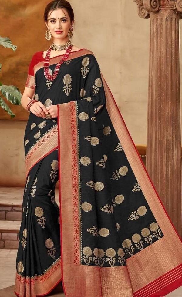 Kanchipuram Silk Butta Saree 02