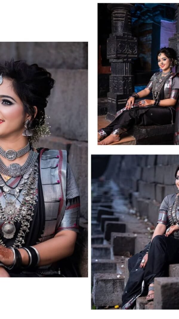 Exclusive Designer Soft Lichi Silk Zari Work Saree 03