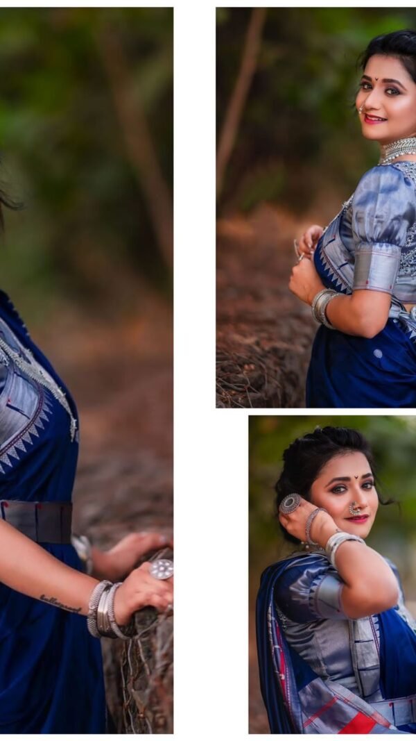 Exclusive Designer Soft Lichi Silk Zari Work Saree 02