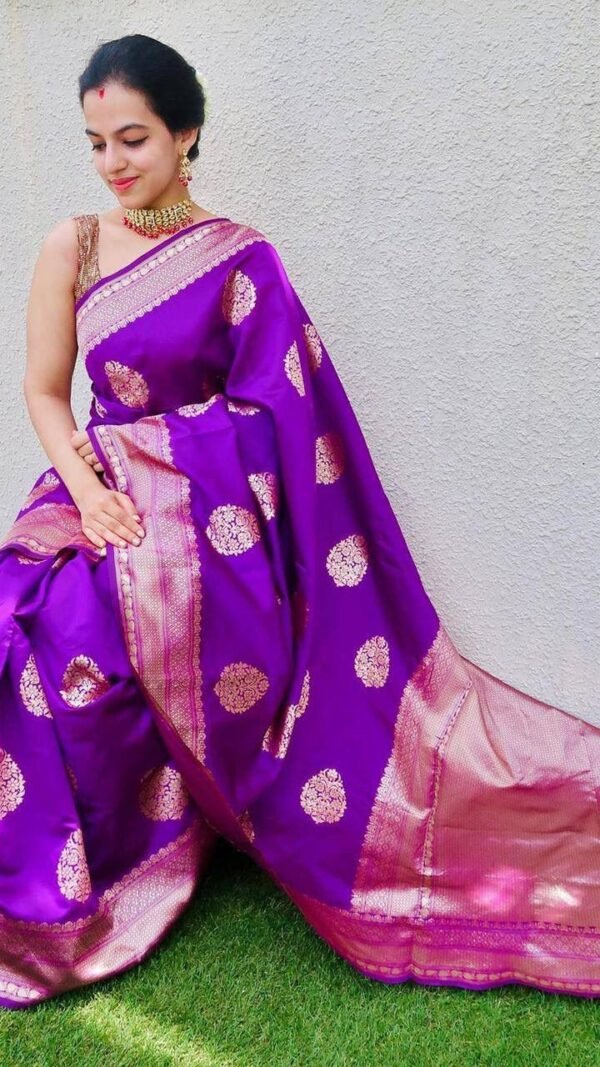 Exclusive Soft Lichi Silk Saree Online 03