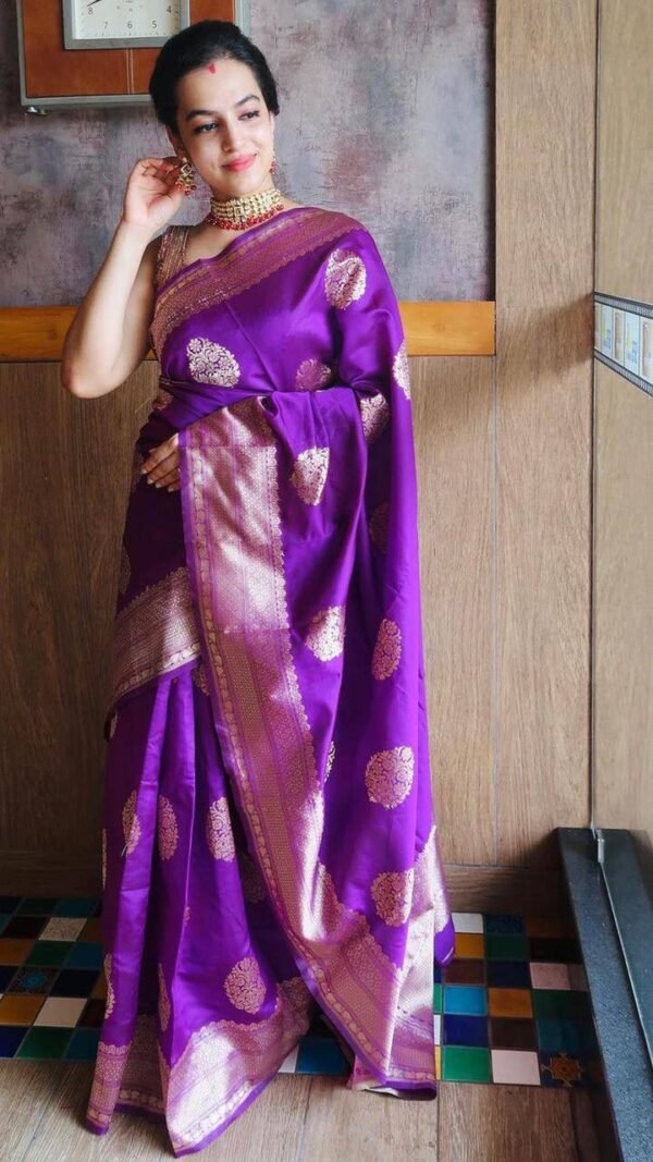 Exclusive Soft Lichi Silk Saree Online 03
