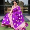 Exclusive Soft Lichi Silk Saree Online 03