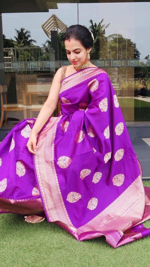 Exclusive Soft Lichi Silk Saree Online 03