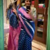 Soft Linen Cotton with Digital Print Saree 18