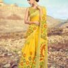 Soft Linen Cotton with Digital Print Saree 20