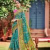 Soft Brasso with Paithani Print Saree 04