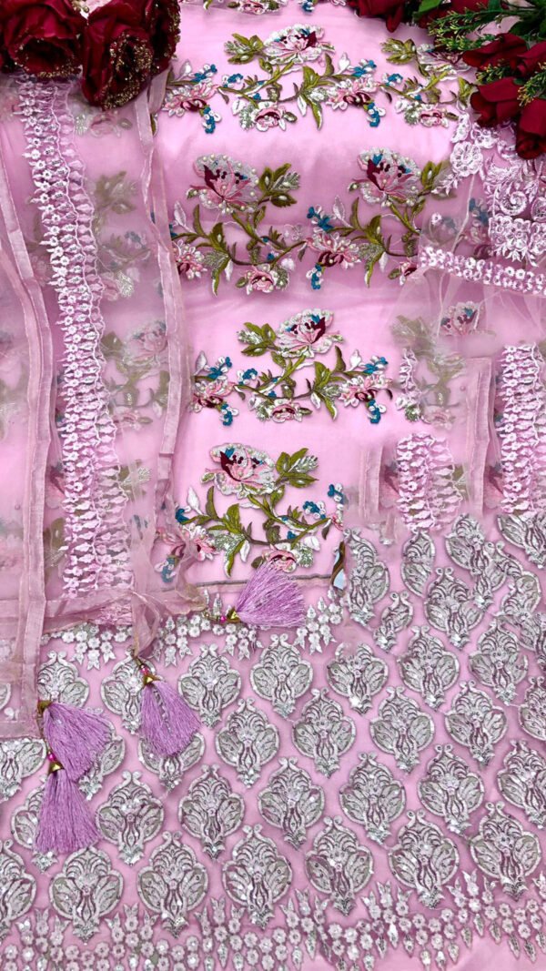 Exclusive Butterfly Nett with Heavy Embroidery and Sequance Work 02