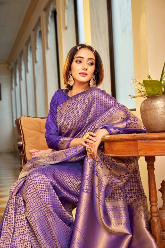 Soft Handloom Weaving Silk Saree 02