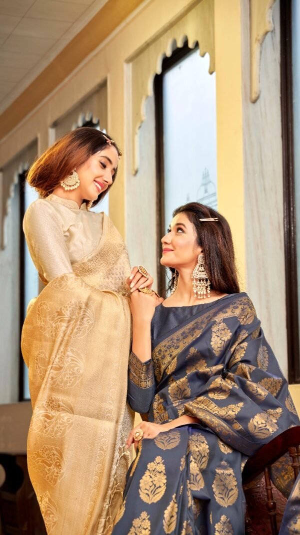 Soft Handloom Weaving Silk Saree 03