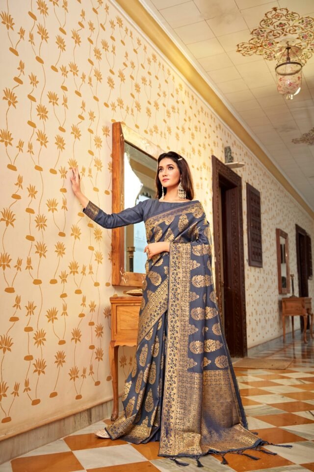 Soft Handloom Weaving Silk Saree 03