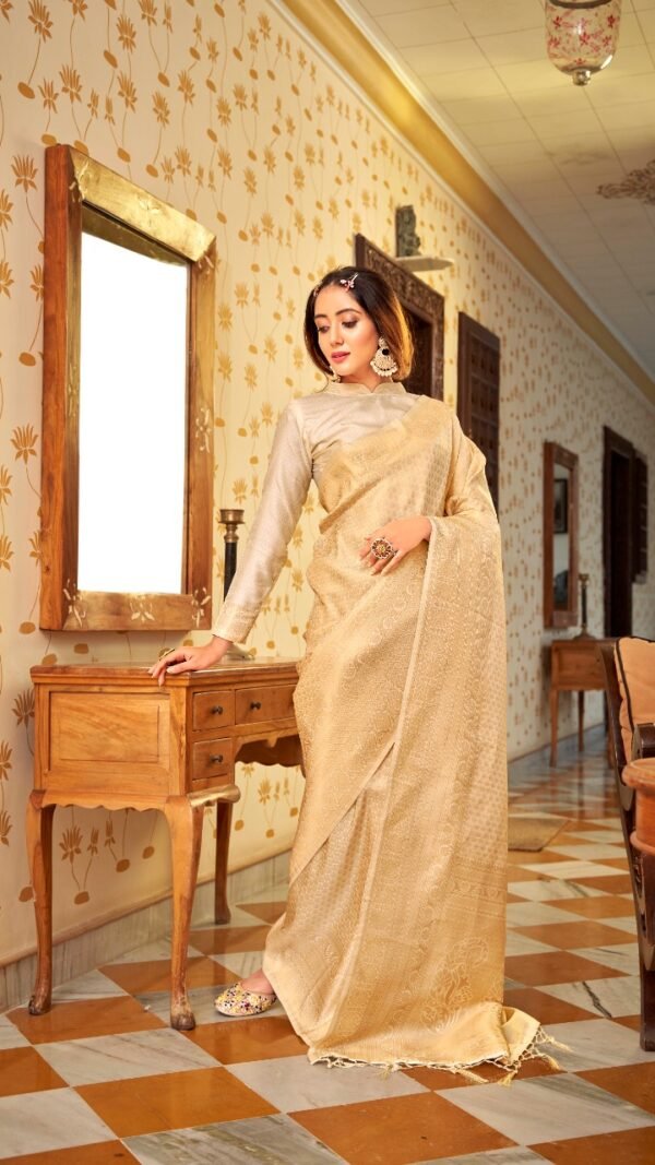 Soft Handloom Weaving Silk Saree 04