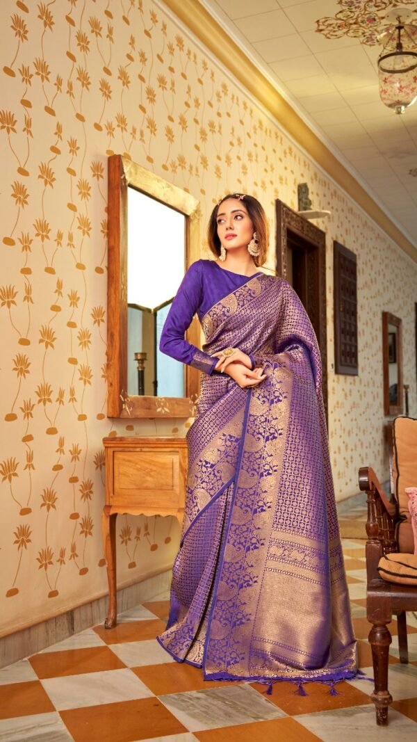 Soft Handloom Weaving Silk Saree 02