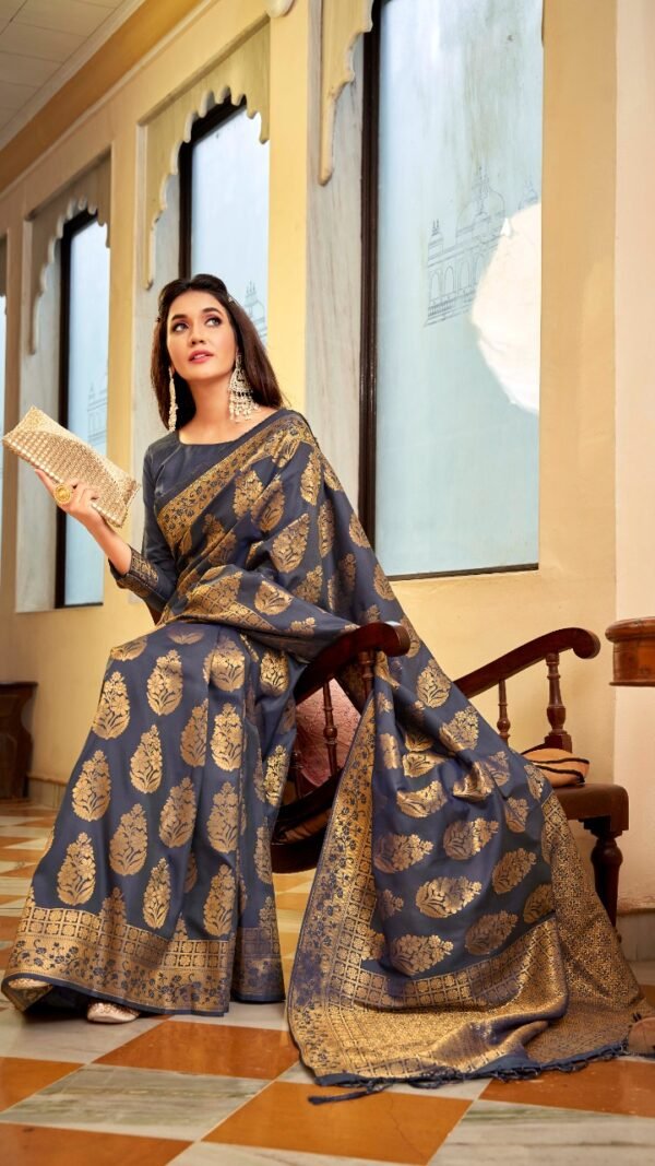 Soft Handloom Weaving Silk Saree 03