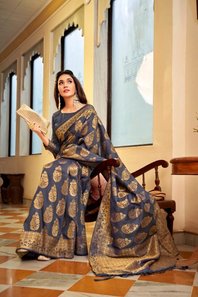 Soft Handloom Weaving Silk Saree 03