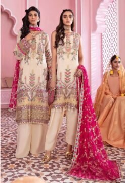 Fox Georgette with Butterfly Net Pakistani Suits 01