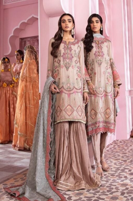 Fox Georgette with Butterfly Net Pakistani Suits 04