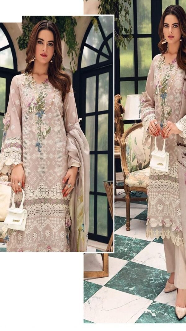 Pakistani Pure Cotton Embroidered Suits