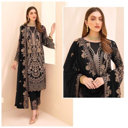 Heavy Georgette Embroidered Pakistani Suits