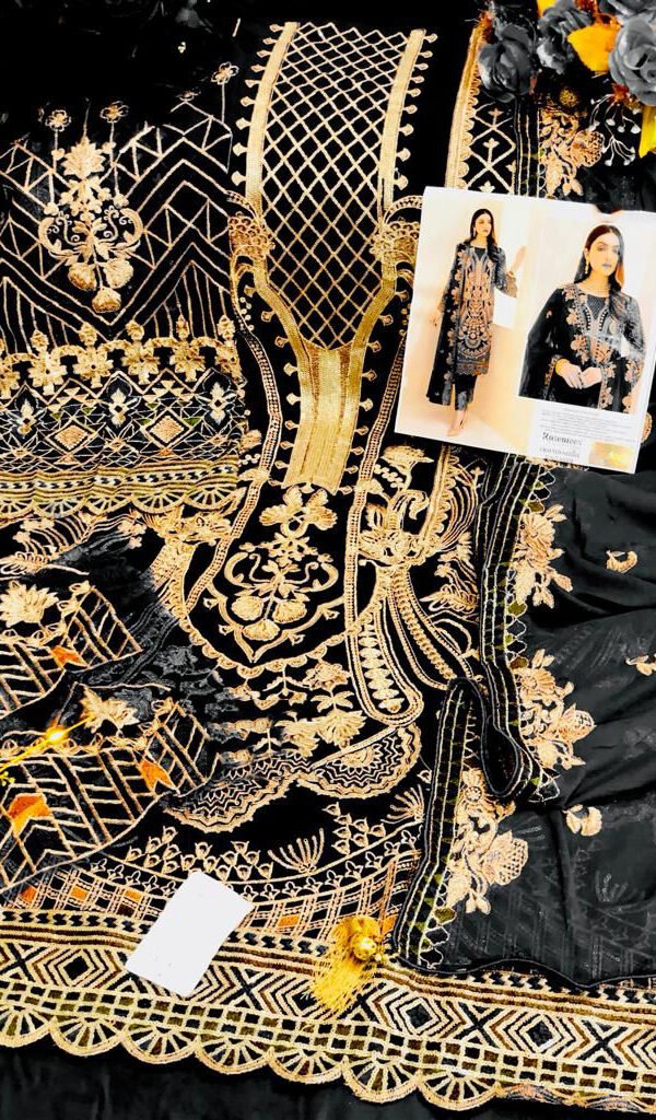 Heavy Georgette Embroidered Pakistani Suits