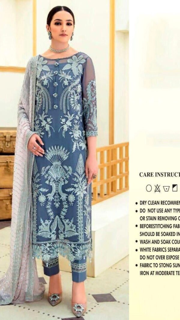 Exclusive Butterfly Nett with Heavy Embroidery and Sequance Work 04