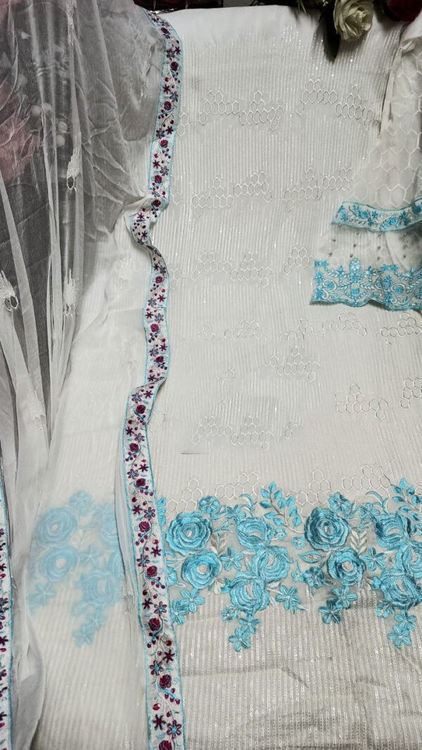 Georgette with Heavy Embroidered Pakistani Suit