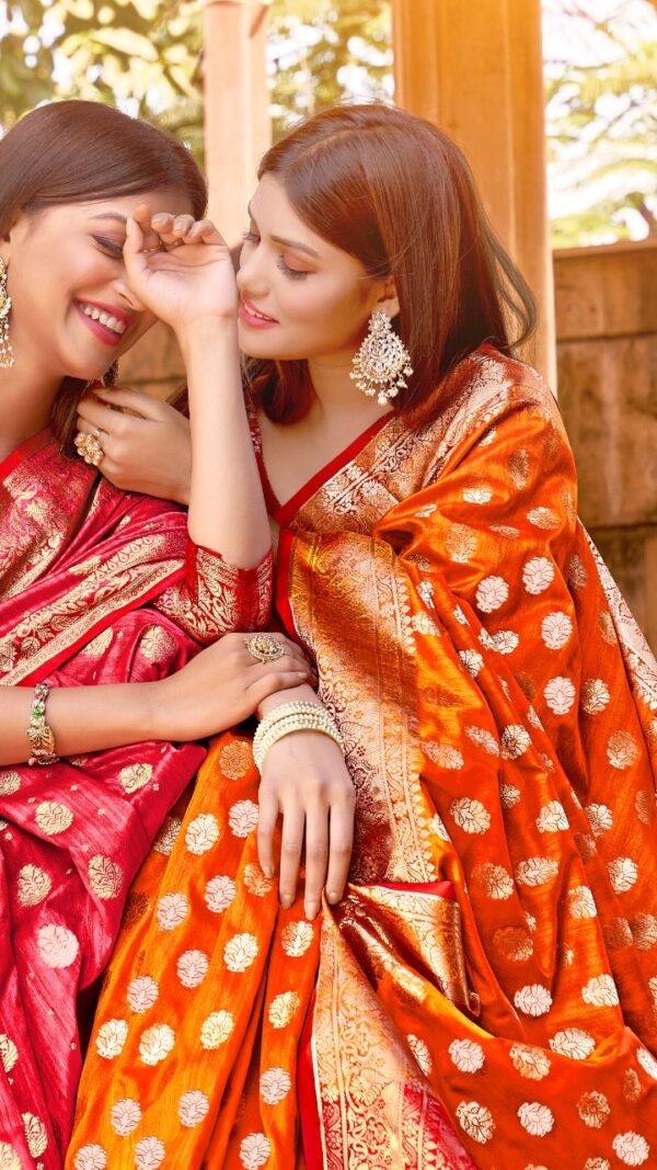 Exclusive Soft Slub Silk Sarees Online India 02