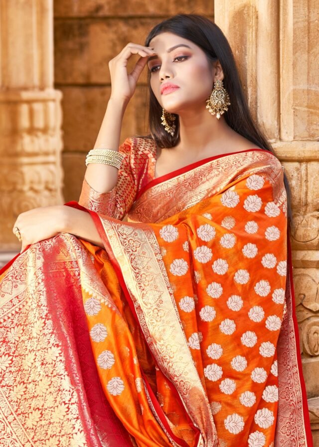 Exclusive Soft Slub Silk Sarees Online India 01