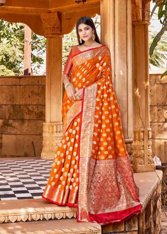 Exclusive Soft Slub Silk Sarees Online India 01