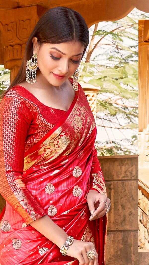 Exclusive Soft Slub Silk Sarees Online India 04