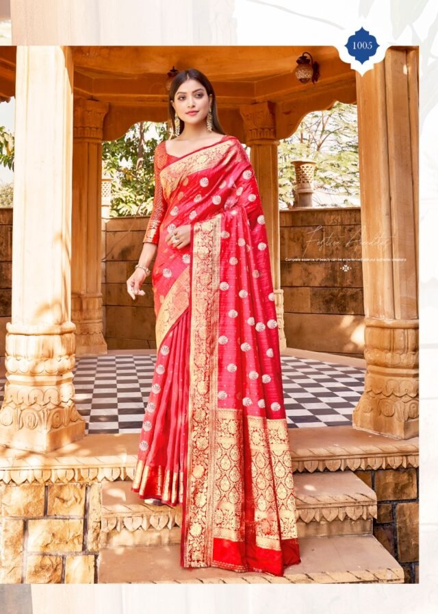 Exclusive Soft Slub Silk Sarees Online India 04