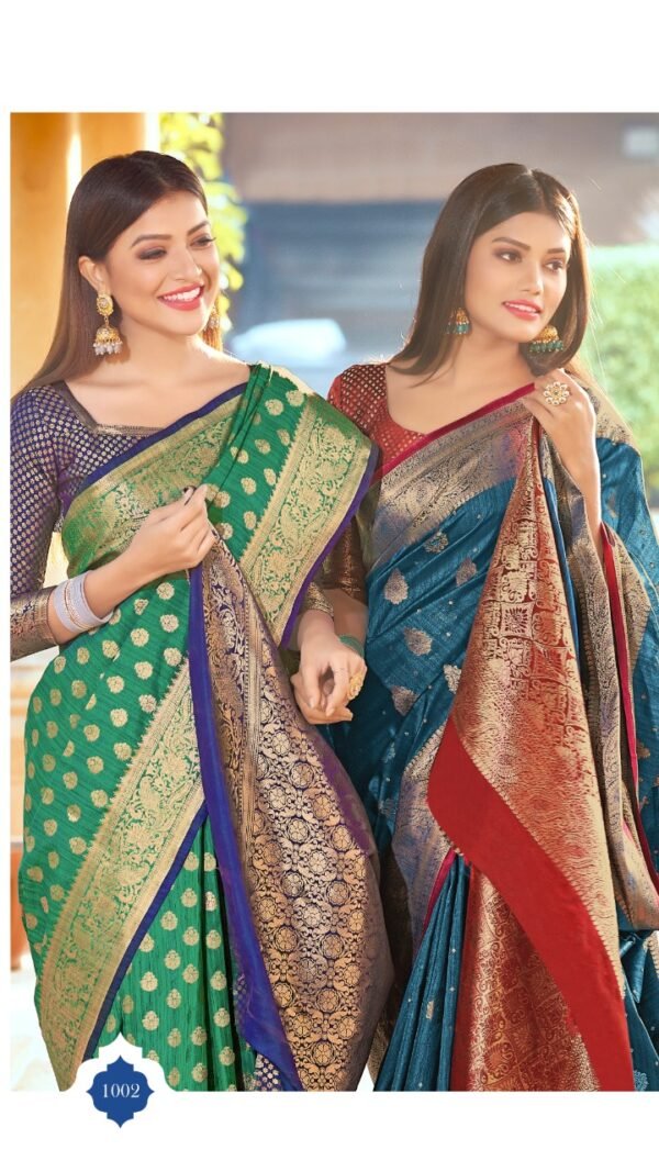 Exclusive Soft Slub Silk Sarees Online India 05