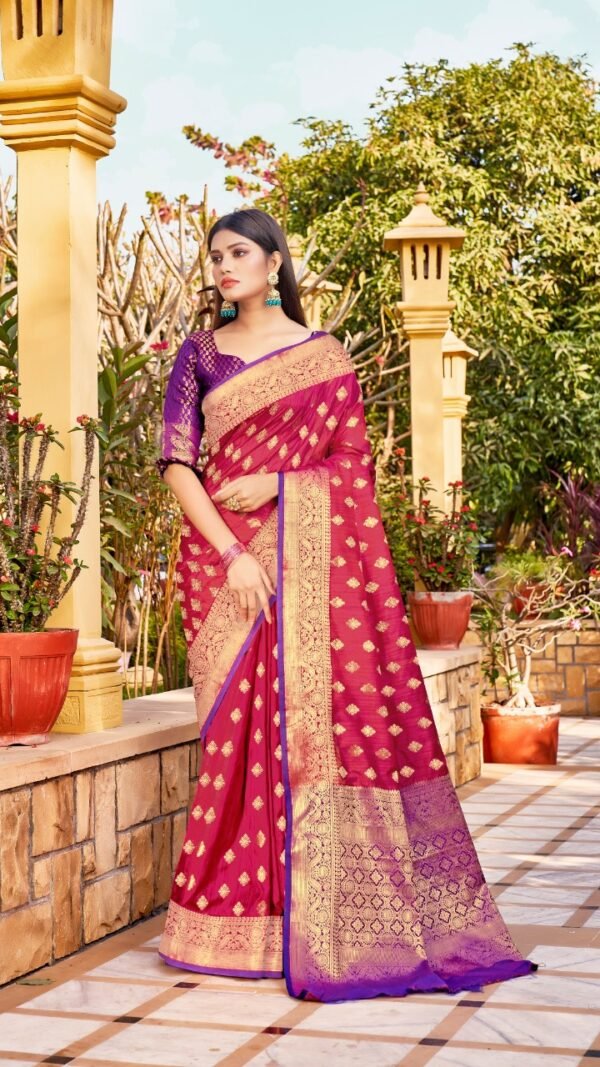 Exclusive Soft Slub Silk Sarees Online India 06