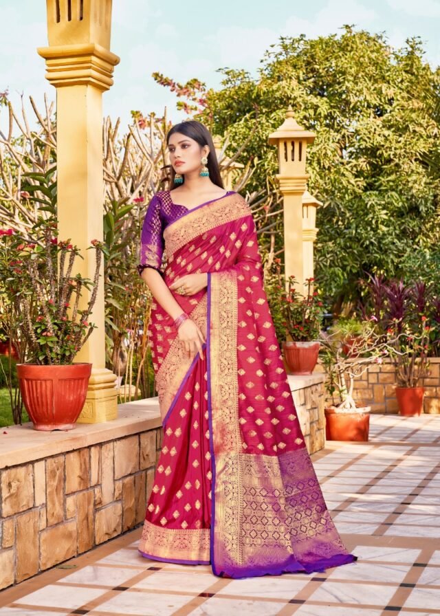 Exclusive Soft Slub Silk Sarees Online India 06