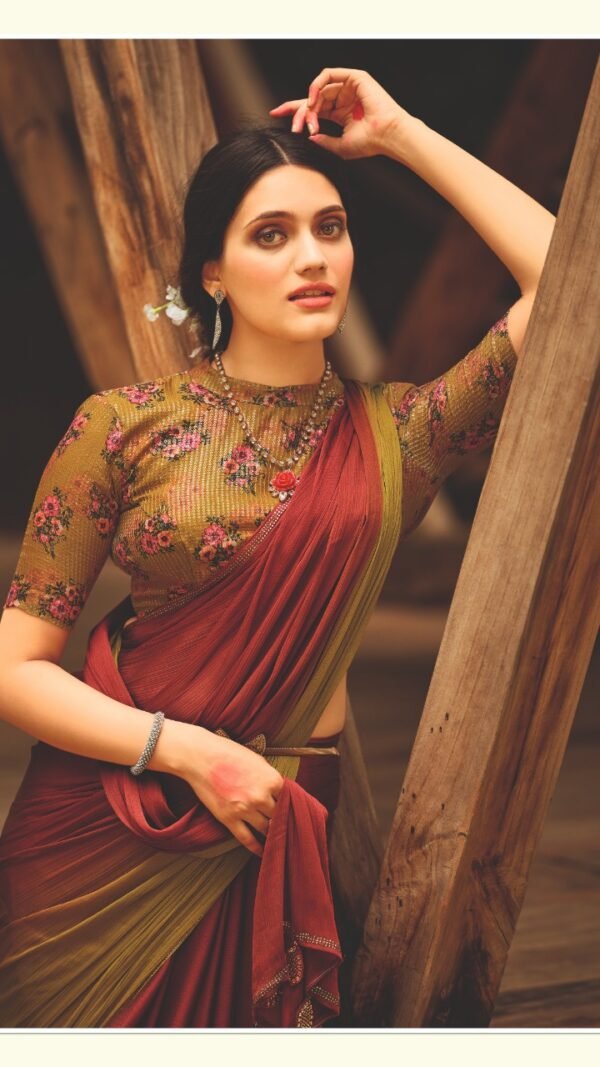 Velvet Saree New Design 2021 Party Wear Saree Online Shopping 01