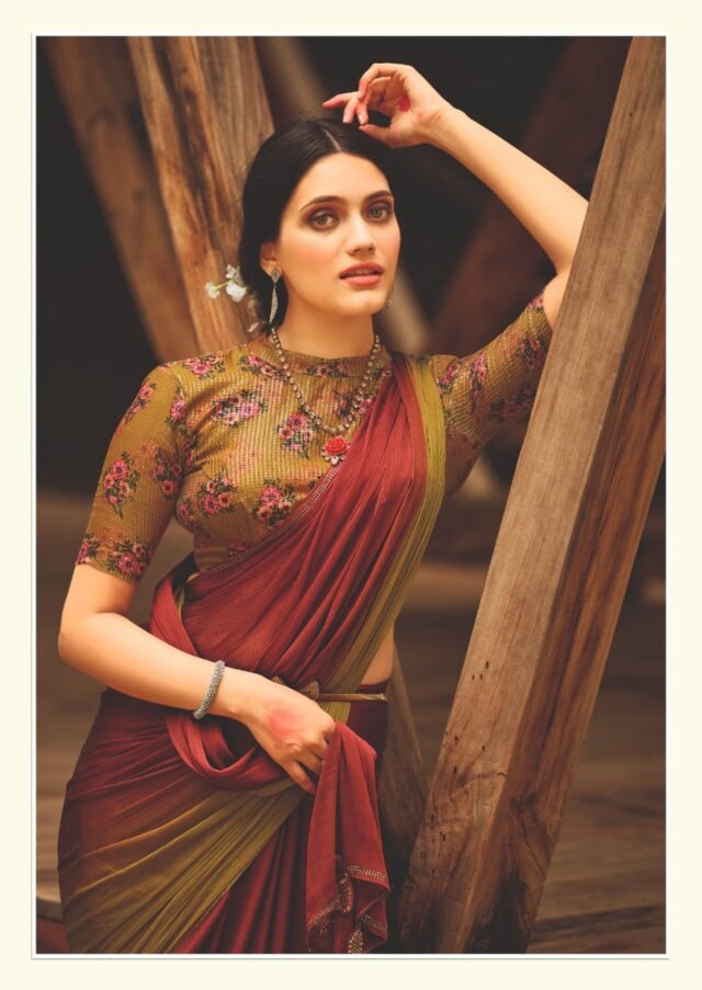 Velvet Saree New Design 2021 Party Wear Saree Online Shopping 01