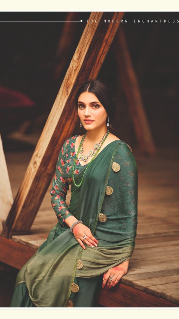 Velvet Saree New Design 2021 Party Wear Saree Online Shopping 04